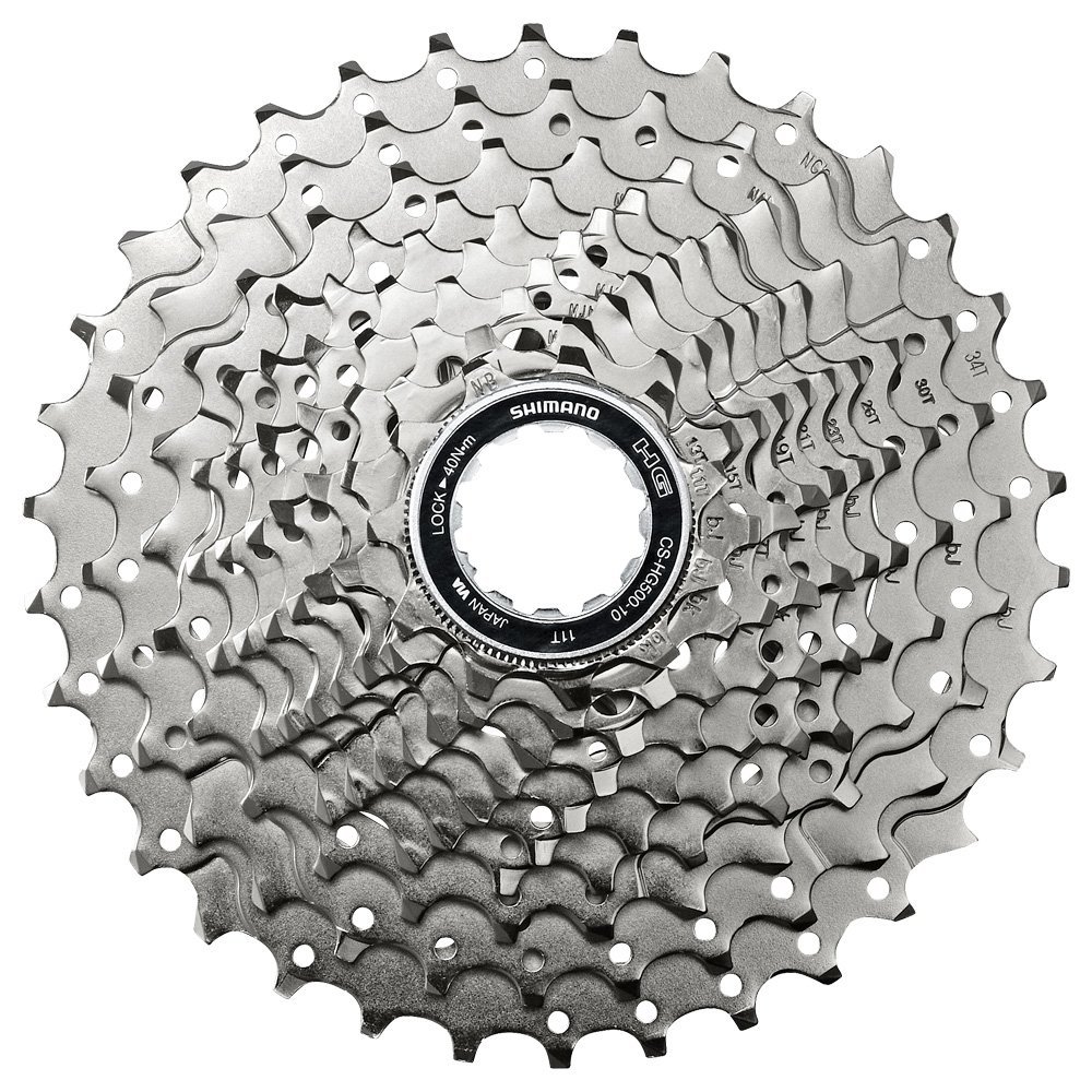 Amazon.com : Shimano 10V Cassette. CS-HG500-10 11-34 : Sports